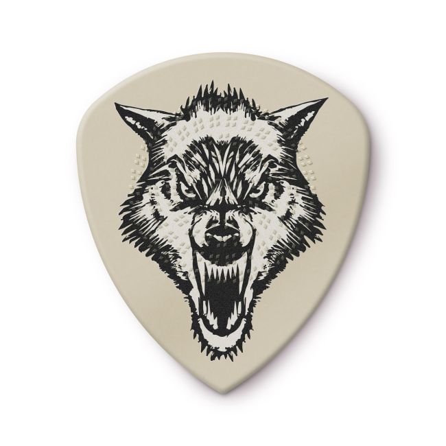 Dunlop 0,88 mm Hetfield White Fang -plektrat, 6kpl