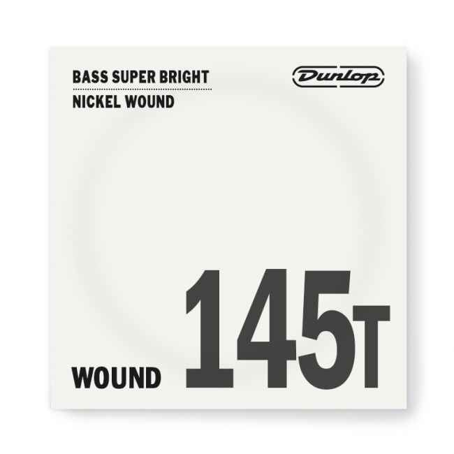 Dunlop 145 Super Bright Nickel basson irtokieli, XL tapered
