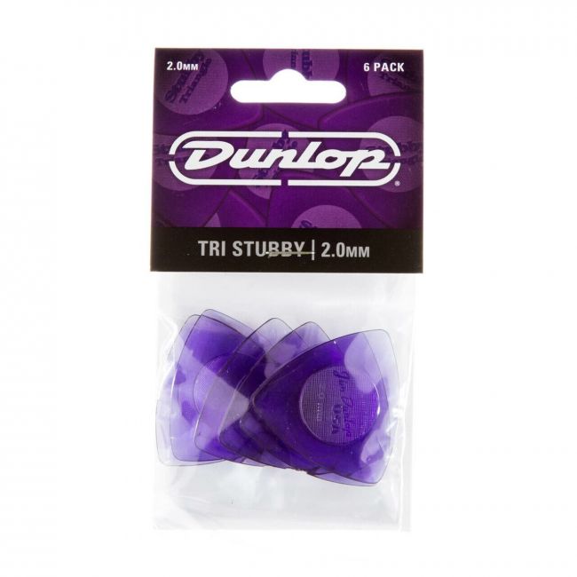 Dunlop Tri Stubby 2,0mm, 6kpl - Aron Soitin