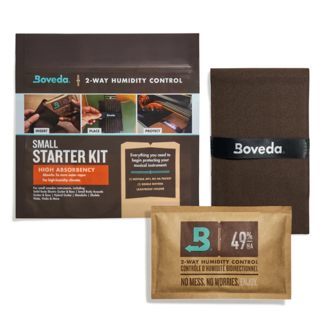 Kitaran kostutin Boveda Starter Kit, Small - Aron Soitin