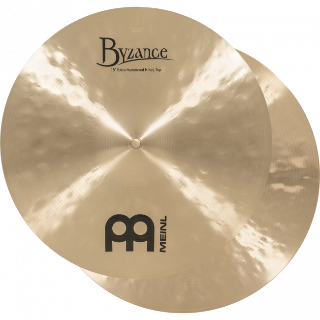 Meinl 15" Byzance Traditional Extra Hammered Hihat