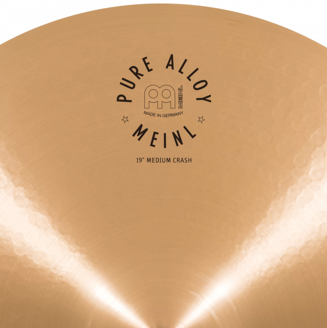 Meinl Pure Alloy 19" Medium Crash - Aron Soitin