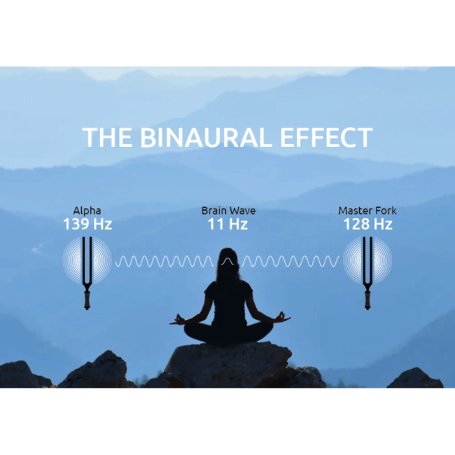 Meinl Sonic Energy Binaural äänirauta Alpha 139 Hz