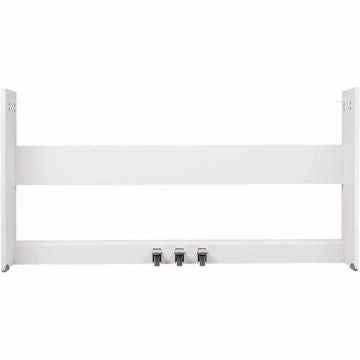 NUX NPS-1 Pianojalusta ja pedaalipalkki Valkoinen