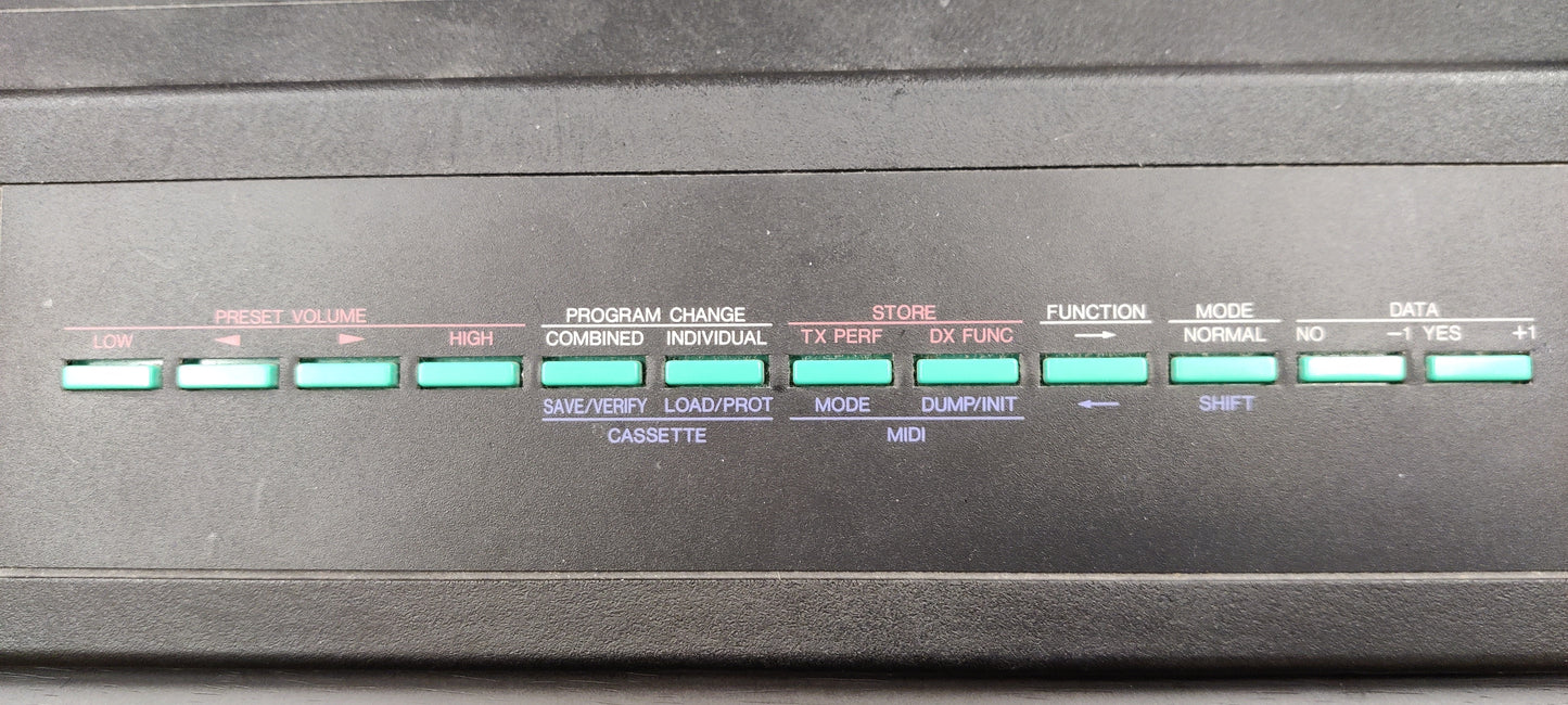 Yamaha DX7 keyboard & TX7 tone generator (used) - Aron Soitin