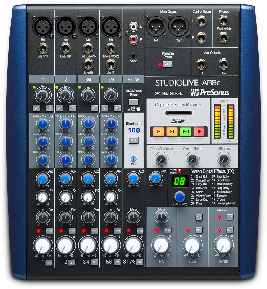 Presonus StudioLive AR8c USB-C - Aron Soitin