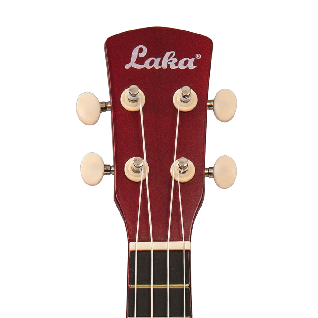 Laka Rainbow Series Soprano Ukulele & Carry Bag ~ Natural - Aron Soitin