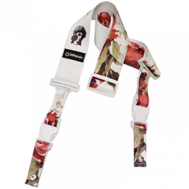DiMarzio Polyphia Floral Muse White Cliplock - Aron Soitin