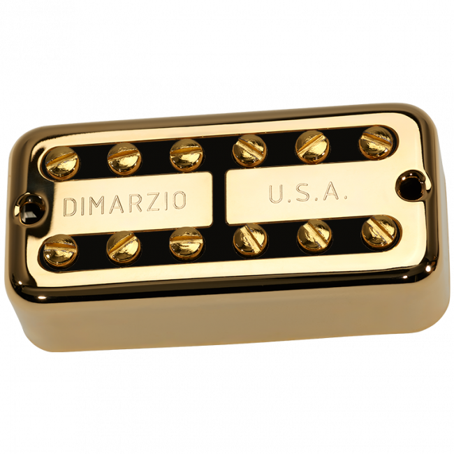 DiMarzio New'Tron Bridge, Gold/Black DP292FGBK - Aron Soitin