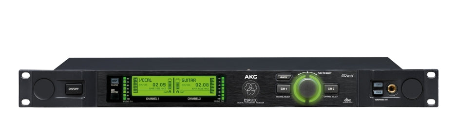AKG DSR 800 BD1 AU, DIGITAALINEN DUAL- VASTAANOTIN, 1U - Aron Soitin