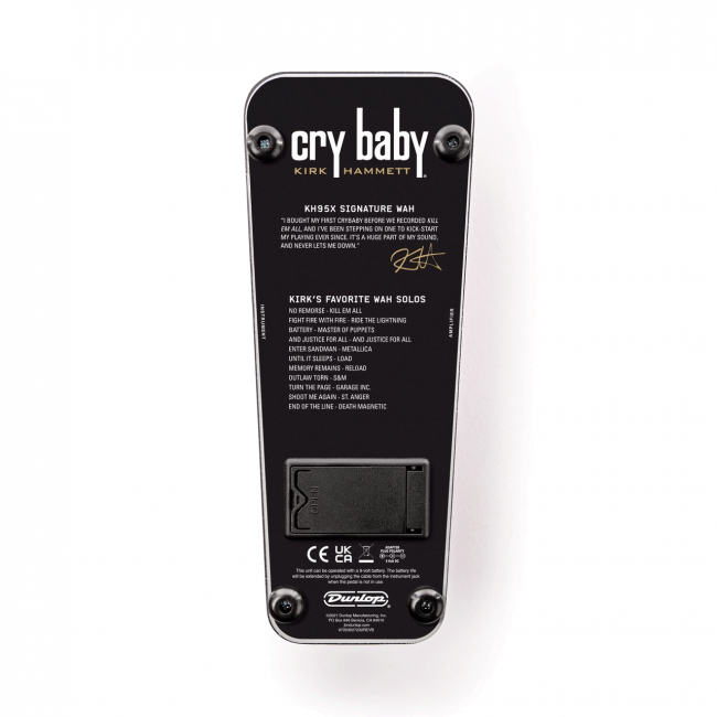 Dunlop KH95X Kirk Hammett Collection Wah Wah-pedaali - Aron Soitin