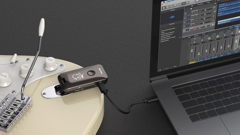 NUX MIGHTY PLUG MP-2 MALLINTAVA KUULOKEVAHVISTIN KITARALLE JA BASSOLLE - Aron Soitin
