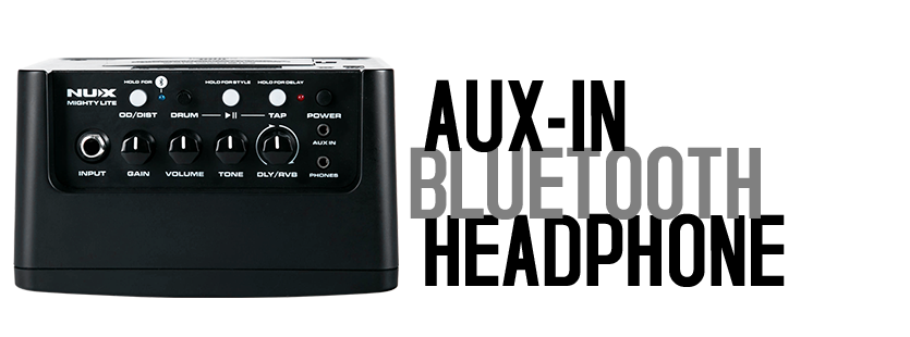 NUX MIGHTY LITE BT MINI KITARAVAHVISTIN - Aron Soitin