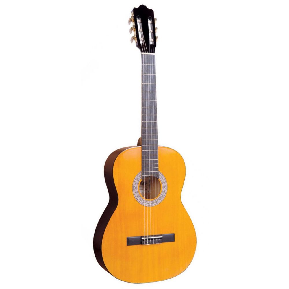 Encore ENC44 4/4 Size Classic Guitar Natural - Aron Soitin