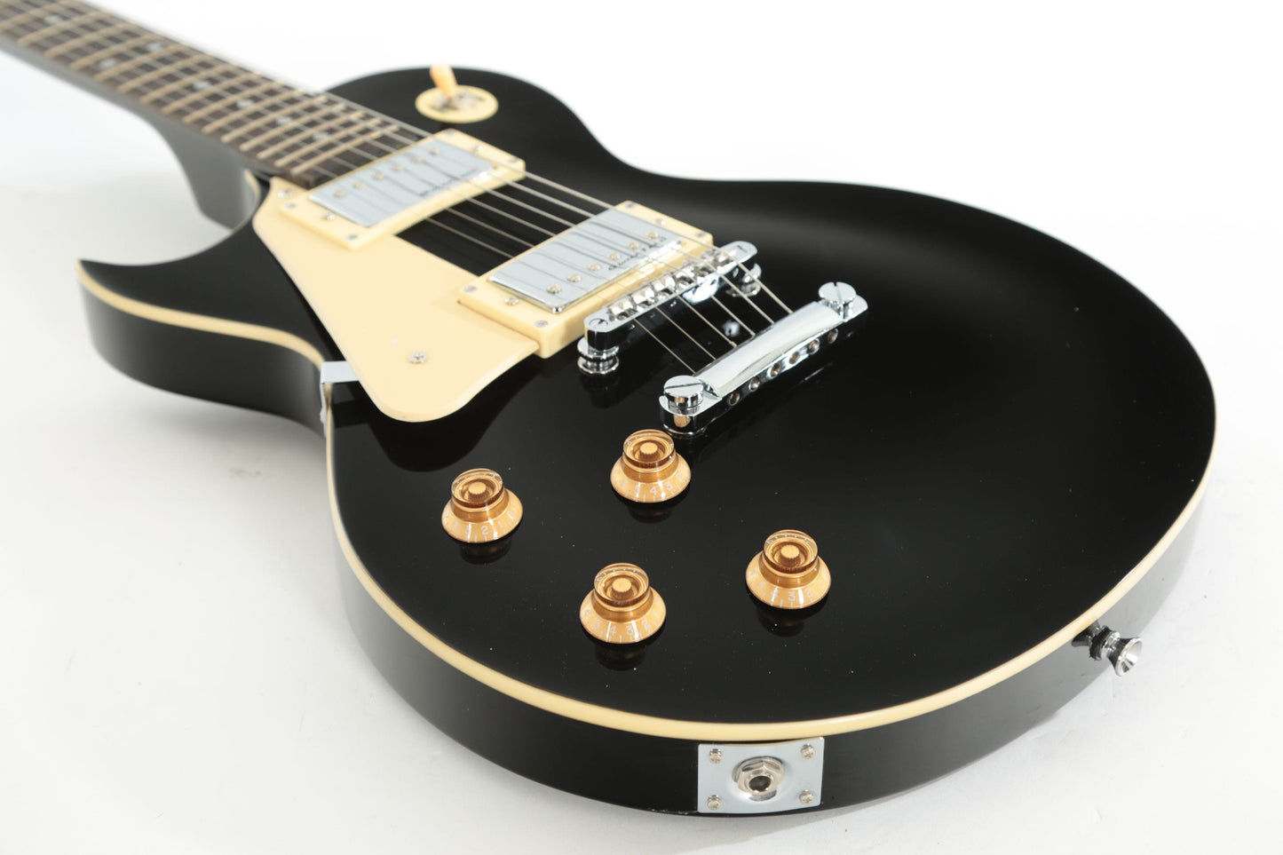Encore LH-E99BLK Electric Guitar Left Hand Black - Aron Soitin