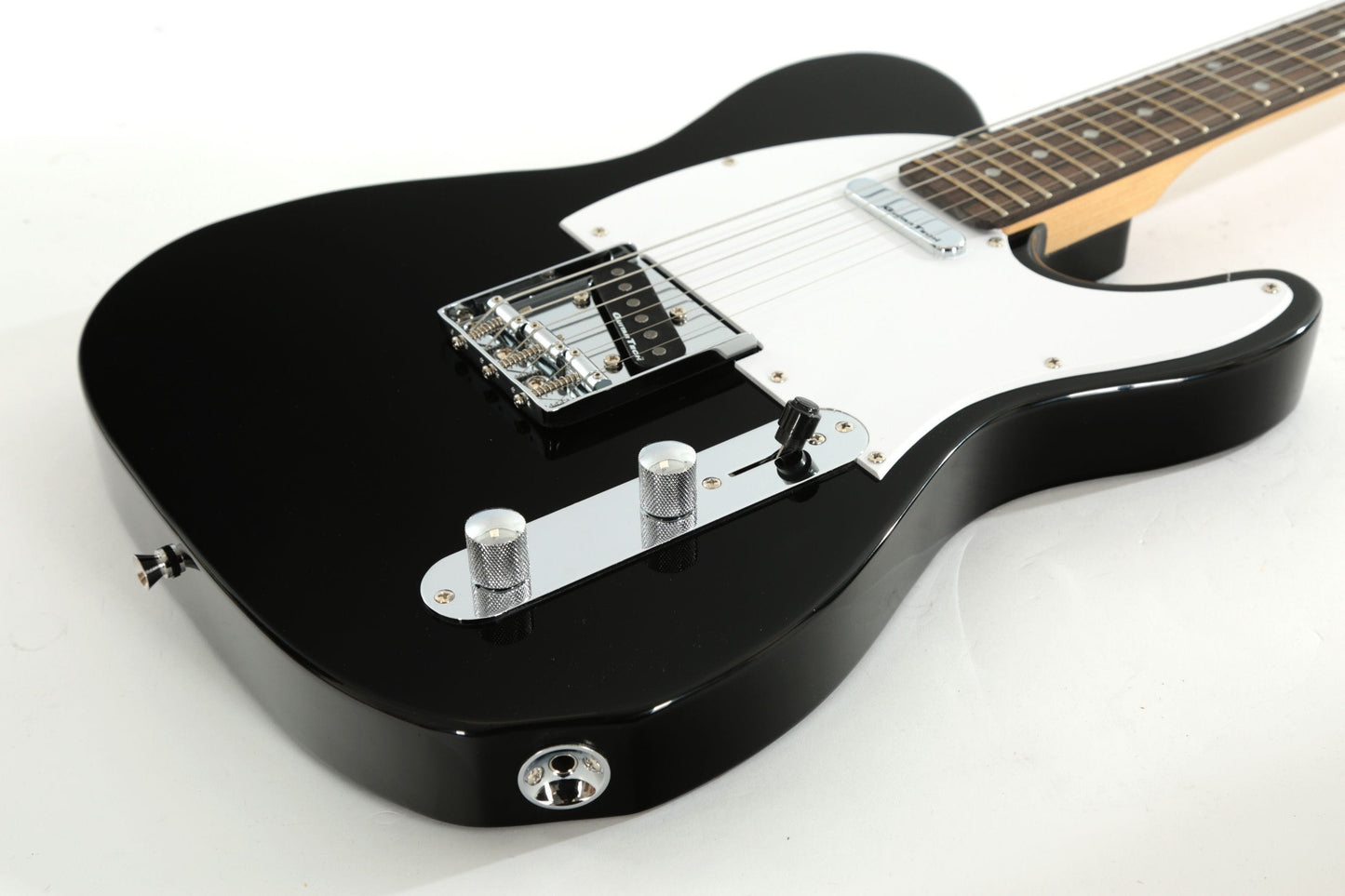 Encore EBP-E2BLK Electric Guitar Pack Gloss Black - Aron Soitin