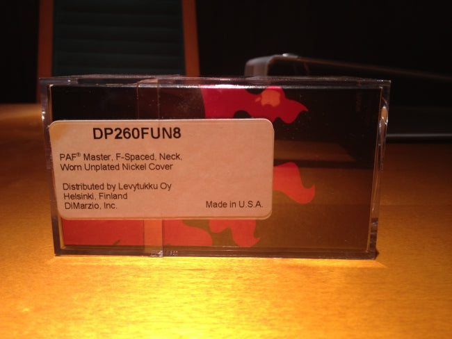 DiMarzio DP260 Custom PAF Master neck - Aron Soitin