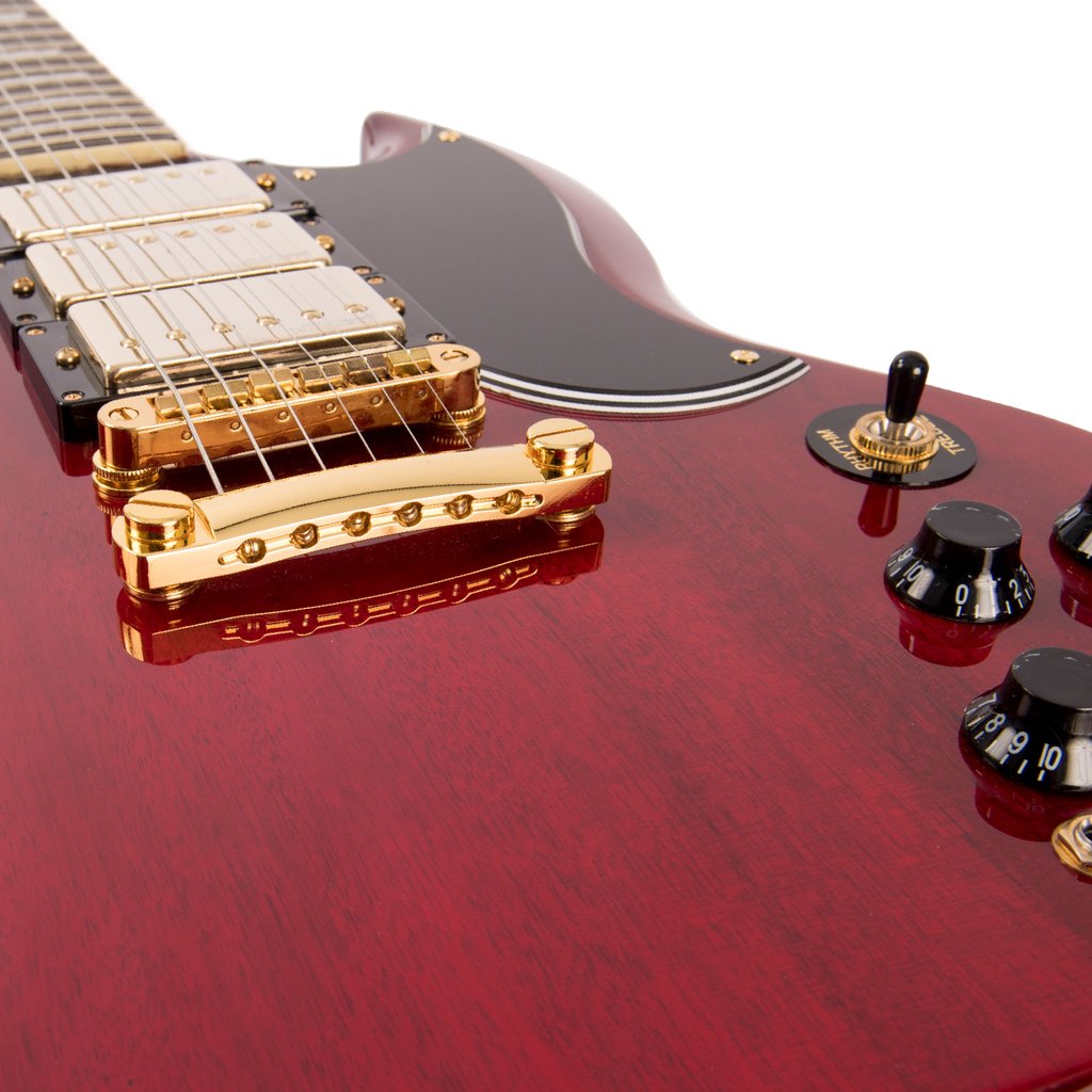 Vintage VS63CR Cherry Red sähkökitara - Aron Soitin