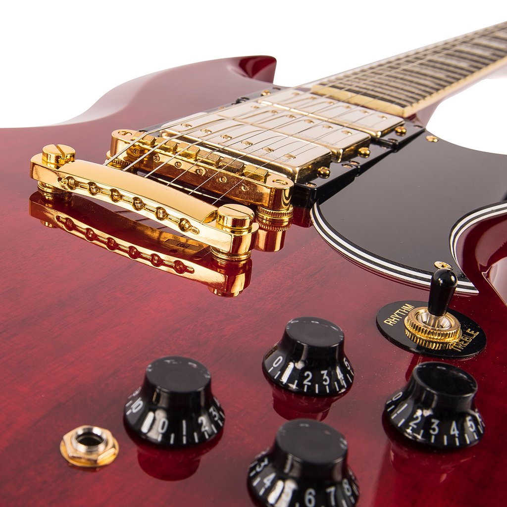 Vintage VS63CR Cherry Red sähkökitara - Aron Soitin