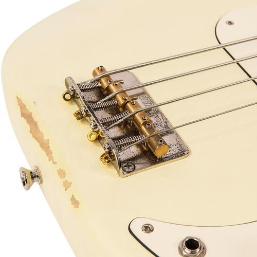 Vintage V4 ICON Bass ~ Distressed Vintage White - Aron Soitin