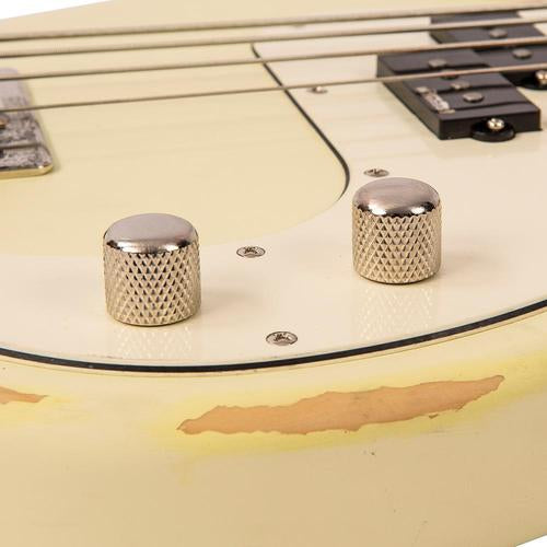 Vintage V4 ICON Bass ~ Distressed Vintage White - Aron Soitin