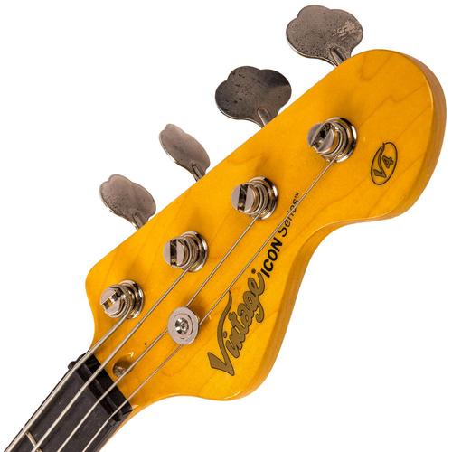 Vintage V4 ICON Bass ~ Distressed Vintage White - Aron Soitin