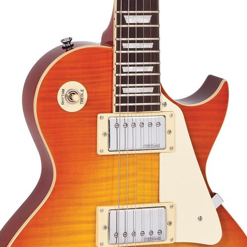 Vintage V100HB ReIssued 'Les Paul' Honeyburst sähkökitara - Aron Soitin