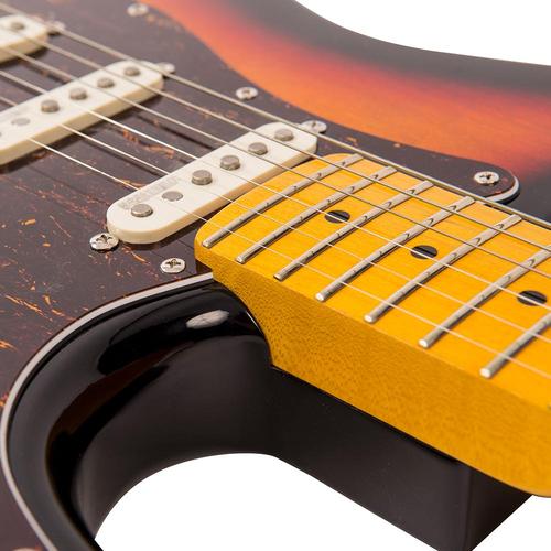 Vintage V6MSSB ReIssued Electric Guitar ~ Sunburst - Aron Soitin