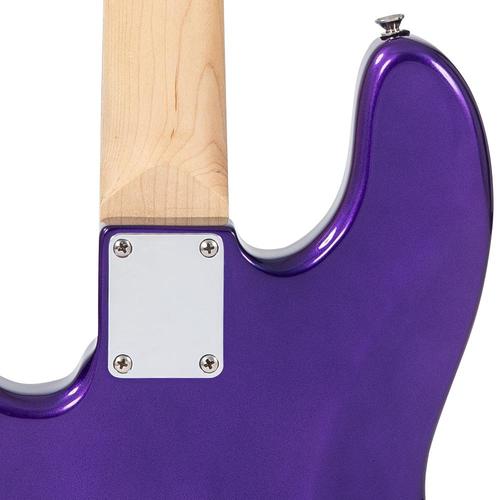 Vintage VJ74PL ReIssued Bass Guitar ~ Purple - Aron Soitin