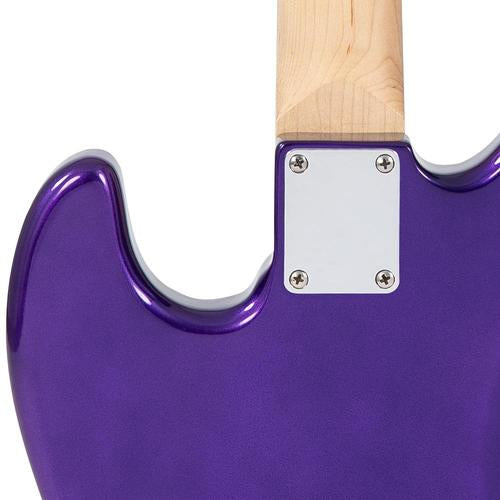 Vintage VJ74PL ReIssued Bass Guitar ~ Purple - Aron Soitin