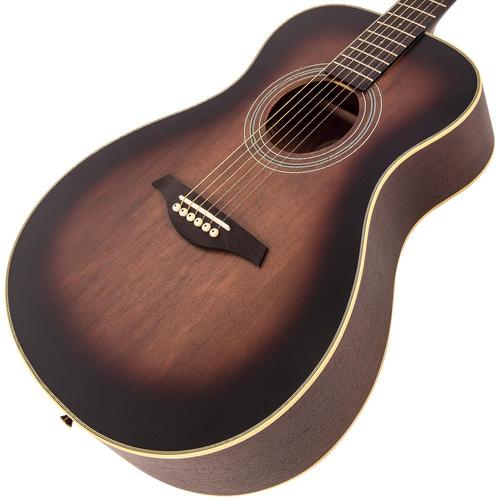 Vintage V300AQ Acoustic Folk Guitar ~ Antiqued - Aron Soitin