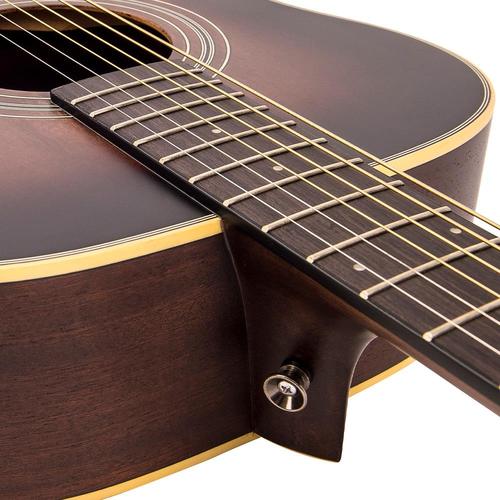 Vintage V300AQ Acoustic Folk Guitar ~ Antiqued - Aron Soitin