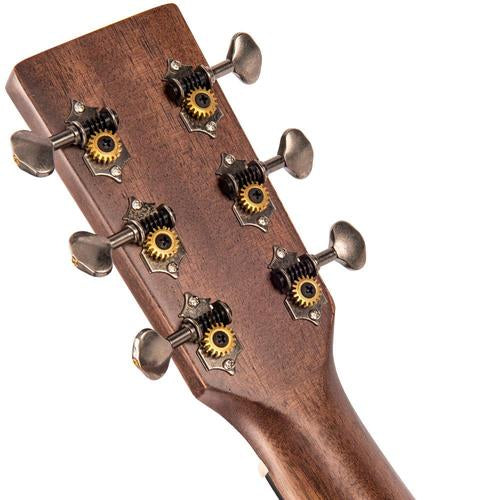 Vintage V300AQ Acoustic Folk Guitar ~ Antiqued - Aron Soitin