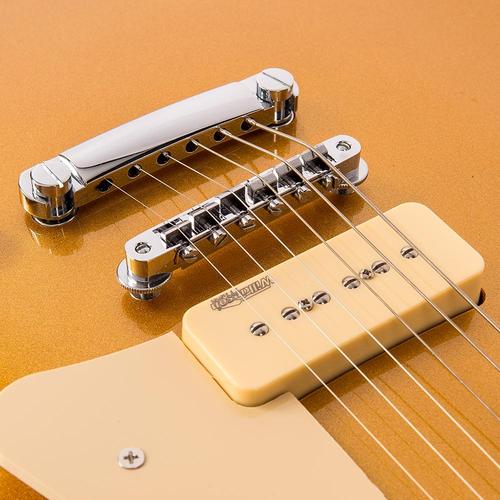 Vintage V100GT ReIssued Les Paul Gold Top P90 sähkökitara - Aron Soitin