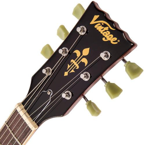Vintage V100GT ReIssued Les Paul Gold Top P90 sähkökitara - Aron Soitin