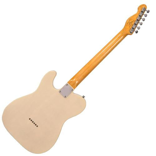 Vintage V62AB ReIssued Electric Guitar ~ Ash Blonde - Aron Soitin
