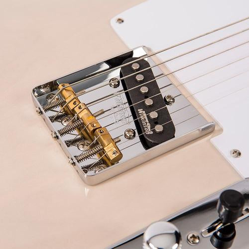 Vintage V62AB ReIssued Electric Guitar ~ Ash Blonde - Aron Soitin