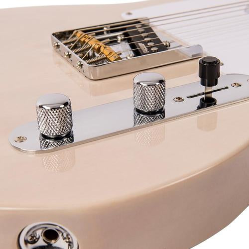 Vintage V62AB ReIssued Electric Guitar ~ Ash Blonde - Aron Soitin