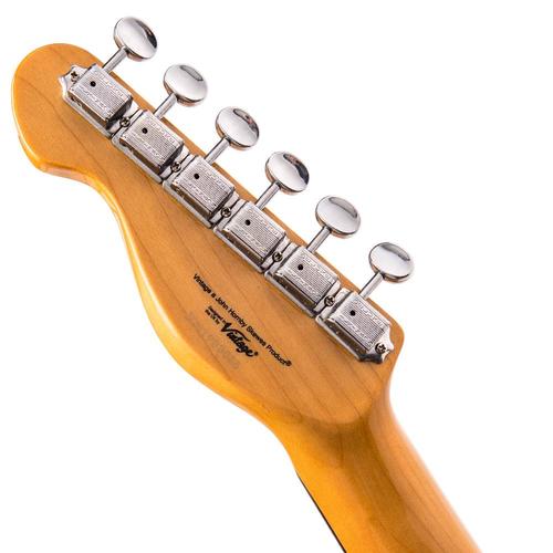 Vintage V62AB ReIssued Electric Guitar ~ Ash Blonde - Aron Soitin