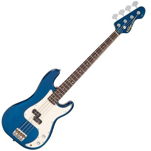 Vintage V4BBL Reissued Precision Bass Bayview Blue - Aron Soitin