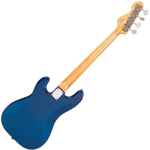 Vintage V4BBL Reissued Precision Bass Bayview Blue - Aron Soitin