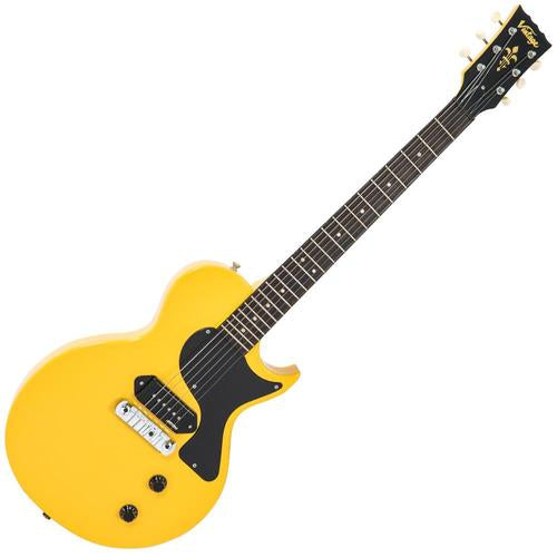 Vintage V120TVY ReIssued Les Paul TV Yellow sähkökitara - Aron Soitin