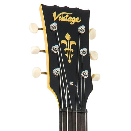Vintage V120TVY ReIssued Les Paul TV Yellow sähkökitara - Aron Soitin