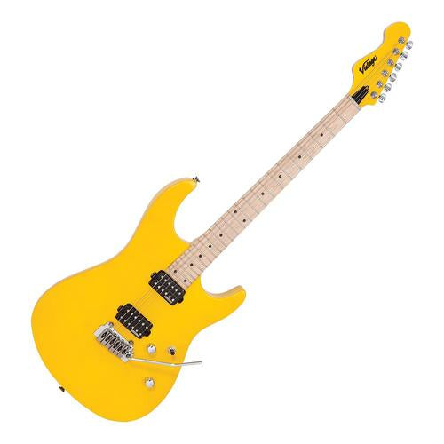Vintage V6M24DY ReIssued Electric Guitar ~ Daytona Yellow - Aron Soitin