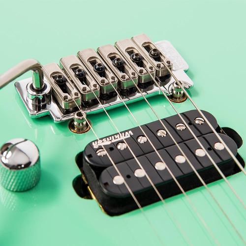 Vintage V6M24VG ReIssued Electric Guitar ~ Ventura Green - Aron Soitin