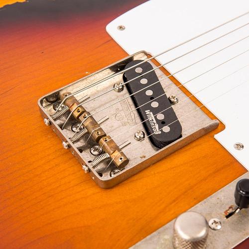 Vintage V59MRSB ICON Electric Guitar ~ Distressed Sunburst - Aron Soitin