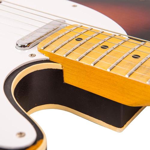 Vintage V59MRSB ICON Electric Guitar ~ Distressed Sunburst - Aron Soitin