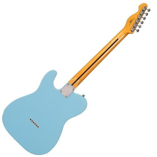 Vintage V75LB ReIssued Electric Guitar ~ Laguna Blue - Aron Soitin