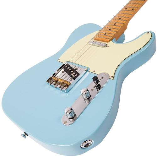 Vintage V75LB ReIssued Electric Guitar ~ Laguna Blue - Aron Soitin