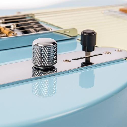 Vintage V75LB ReIssued Electric Guitar ~ Laguna Blue - Aron Soitin